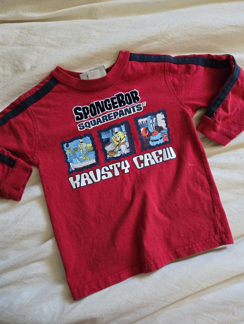 Vintage Y2K Sponge Bob Long Sleeve
